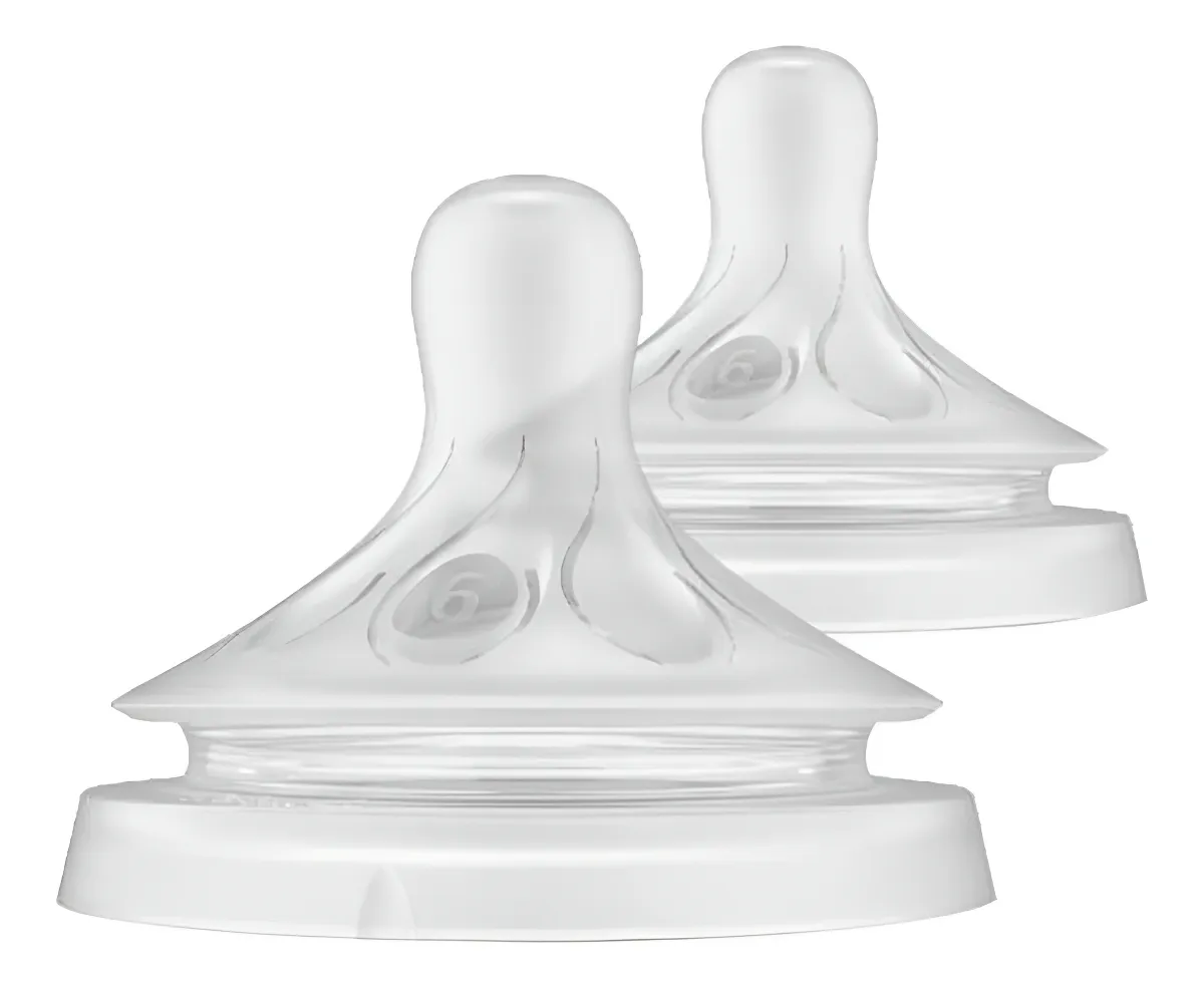 Philips Avent Pétala SCY965/02 bico mamadeira t6 6m+ 2 unidades