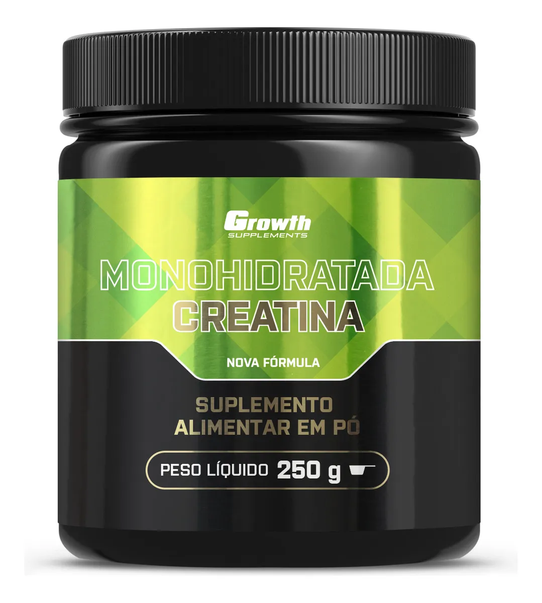 Creatina Monohidratada 250g Growth Supplements - Sem sabor em Pó