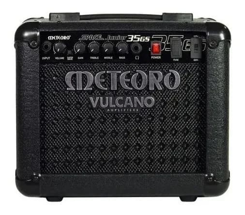 Cubo Amplificador Meteoro Space Junior 35gs 35w P/ Guitarra Cor Preto
